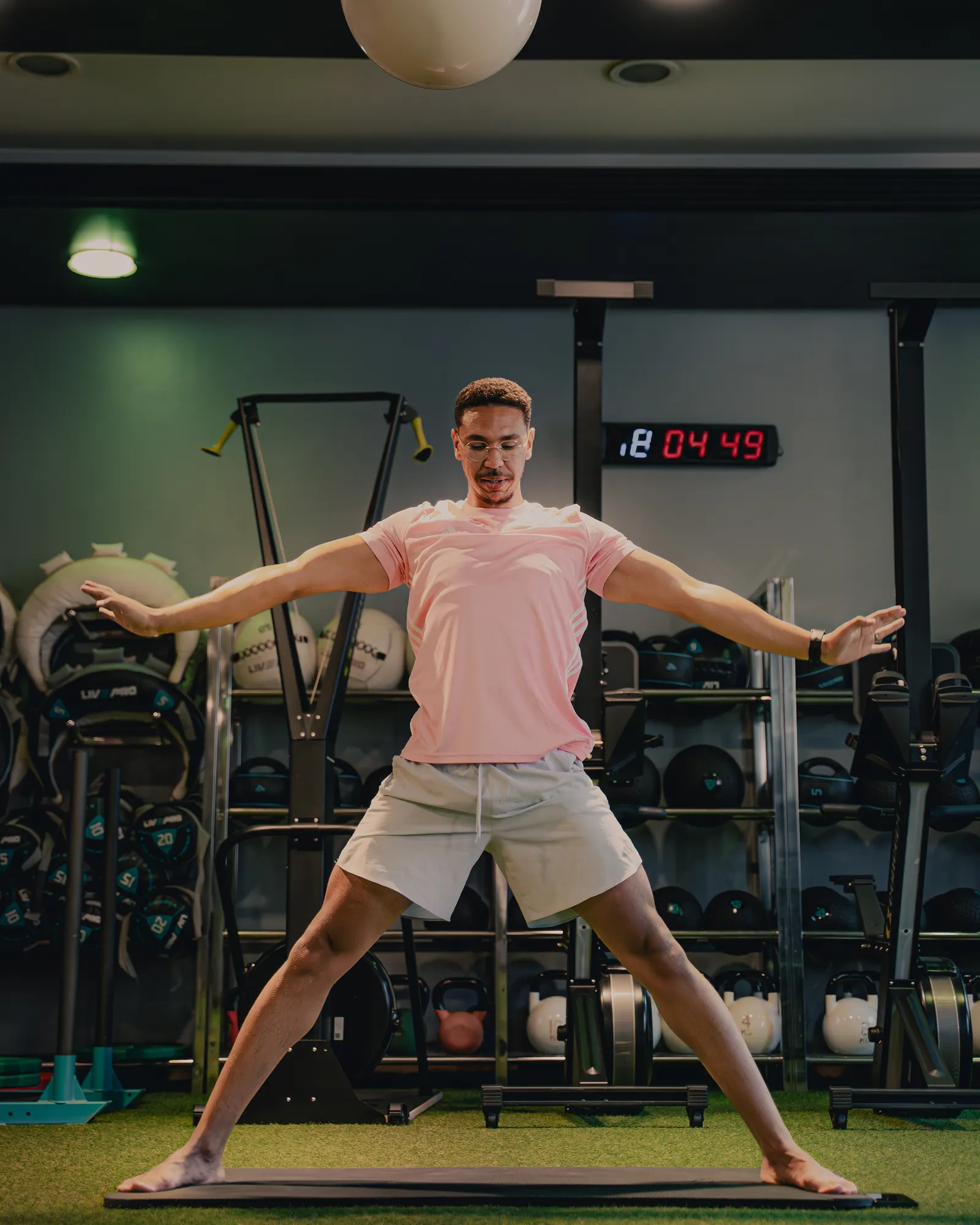 Les Mills Breath session — guided breathwork at Canal Forme Marrakech